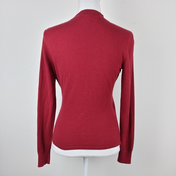 *FIRM PRICE* Cabi Angora Cotton Blend Wrap Sweater - Picture 3 of 6